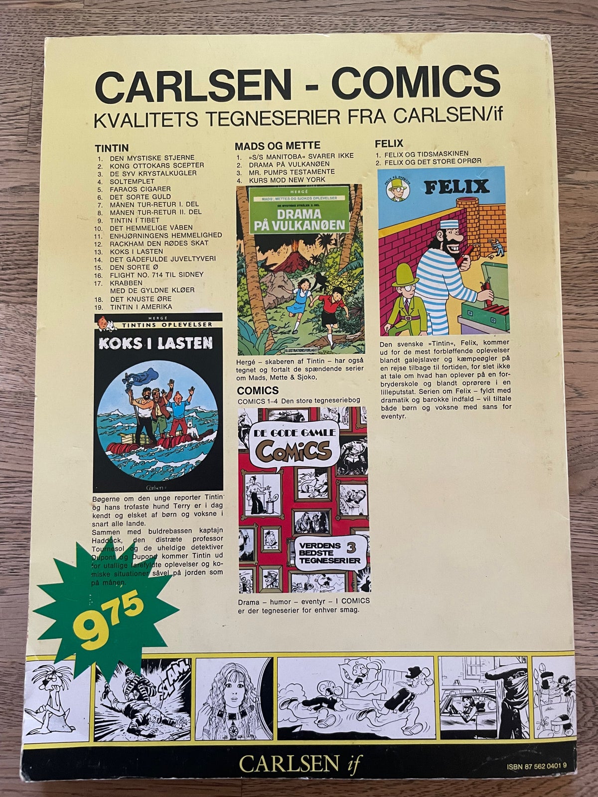 Comics 4 Den store tegneseriebog, (red.) Jørgen