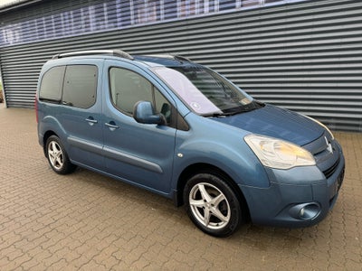 Citroën Berlingo, 1,6 HDi 110 Multispace 7prs, Diesel, 2010, blåmetal, træk, nysynet, aircondition, 