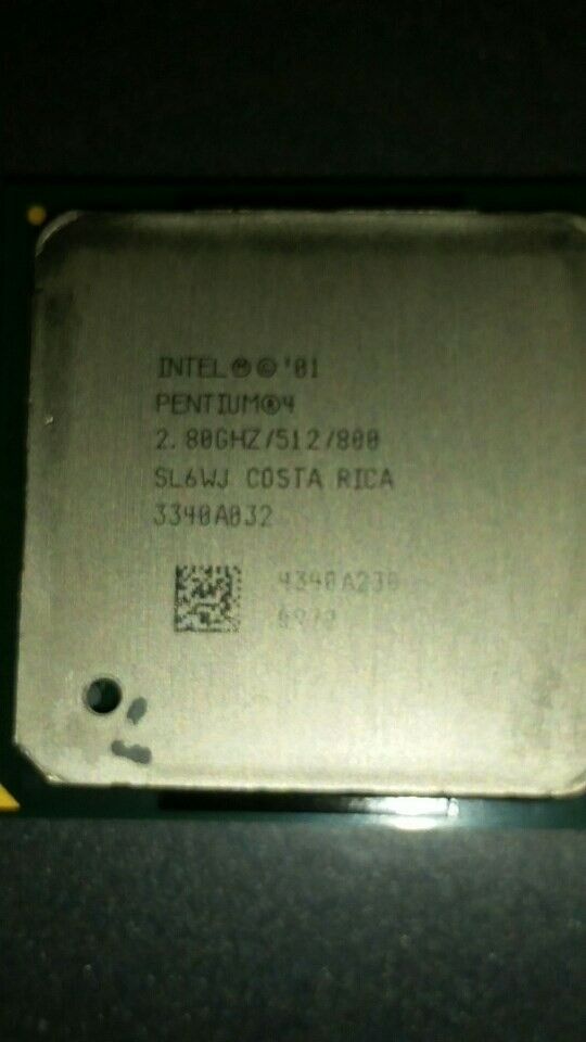 CPU, P4- 2,80, Pentium 4 CPU