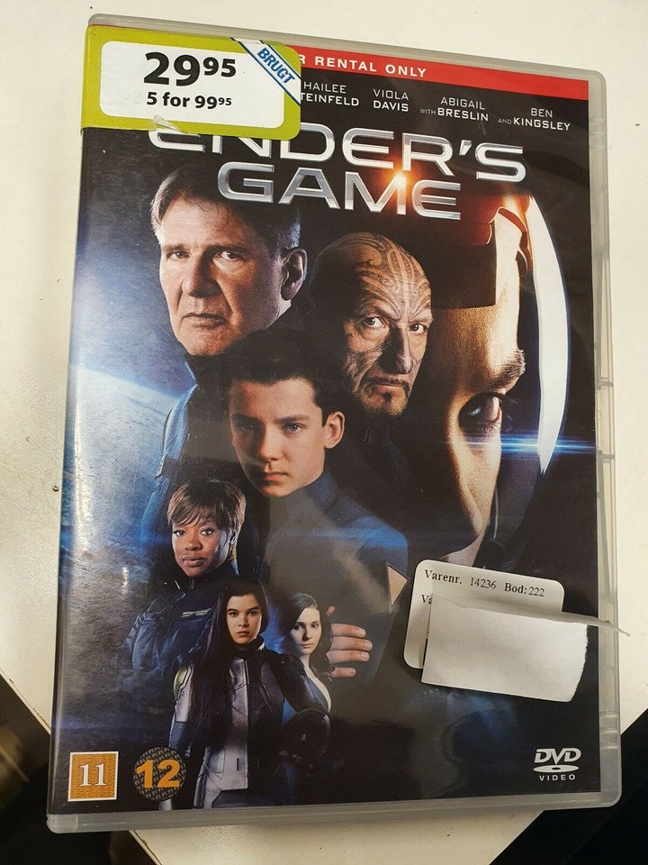 Enders game, DVD, science fiction