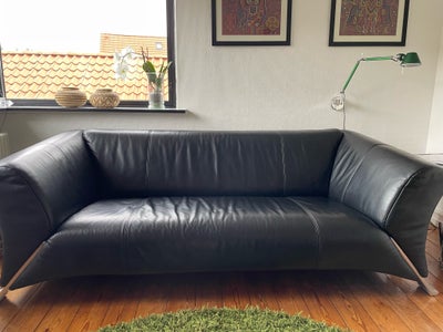 Sofa, læder, Rolf Benz, Sælger min skønne Rolf Benz sofa, fantastisk sidde komfort, fedt design. Den