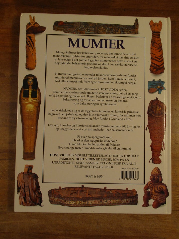Mumier (1994), James Putnam, emne: kunst og kultur