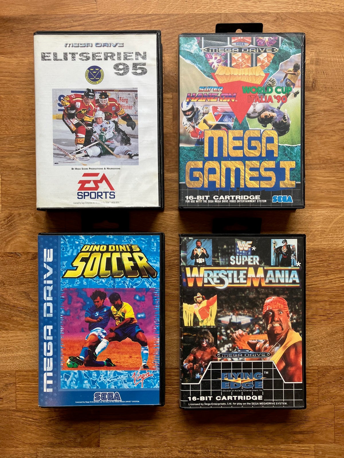 Diverse spil, Sega Mega Drive