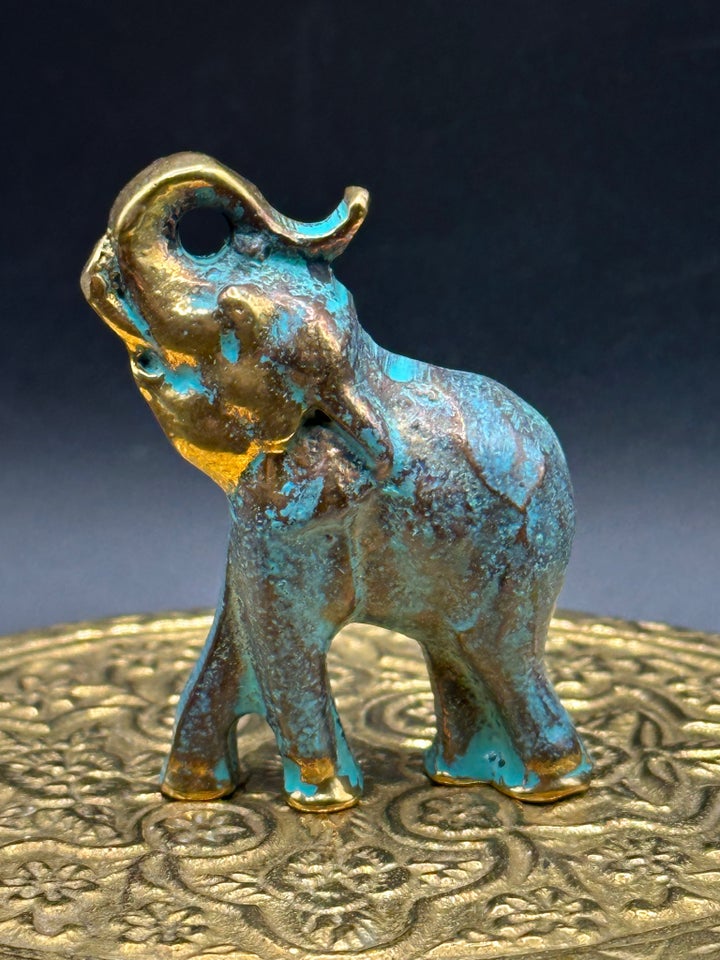 Miniature figurer af elefanter, Vintage/ antikke, 1960