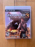 Uncharted 3, PS3, rollespil