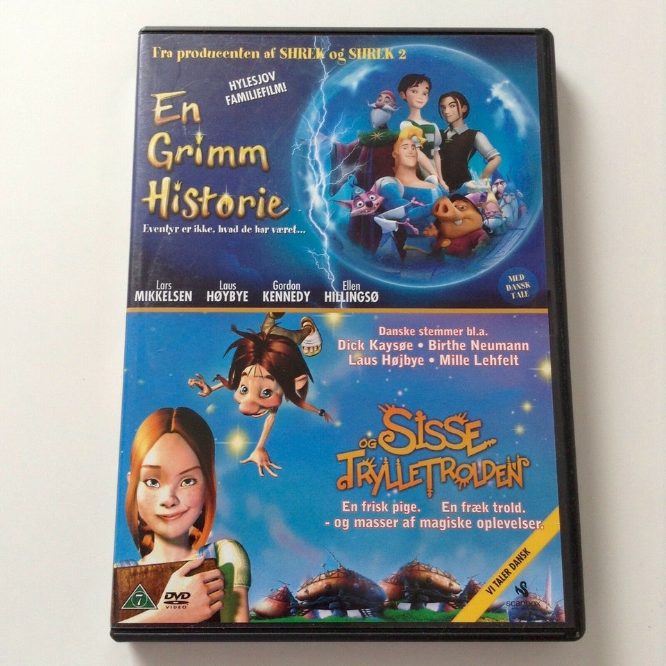 En Grimm Historie / Sisse Og Trylletrolden, DVD,