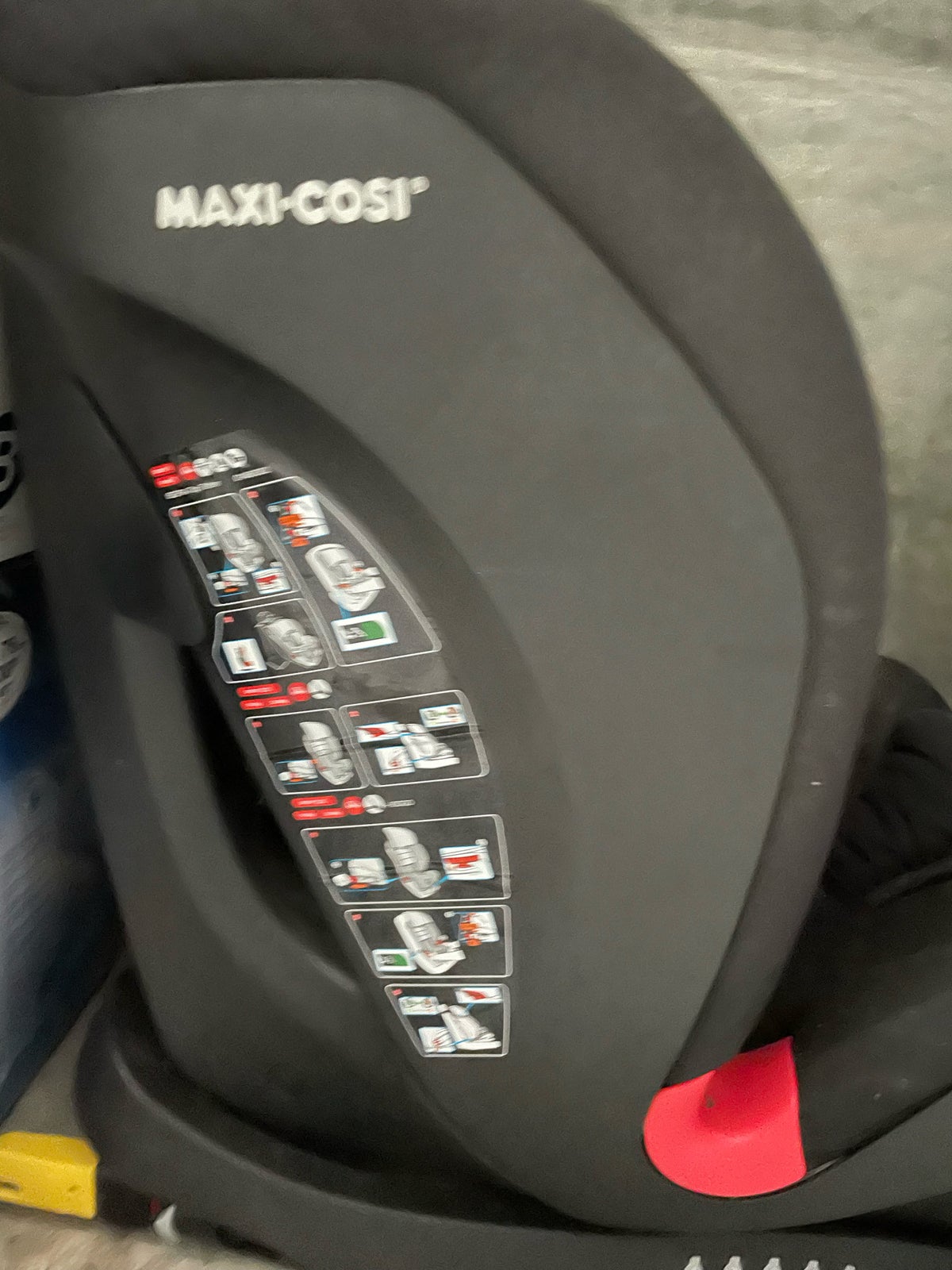 Autostol, op til 36 kg , Maxi Cosi