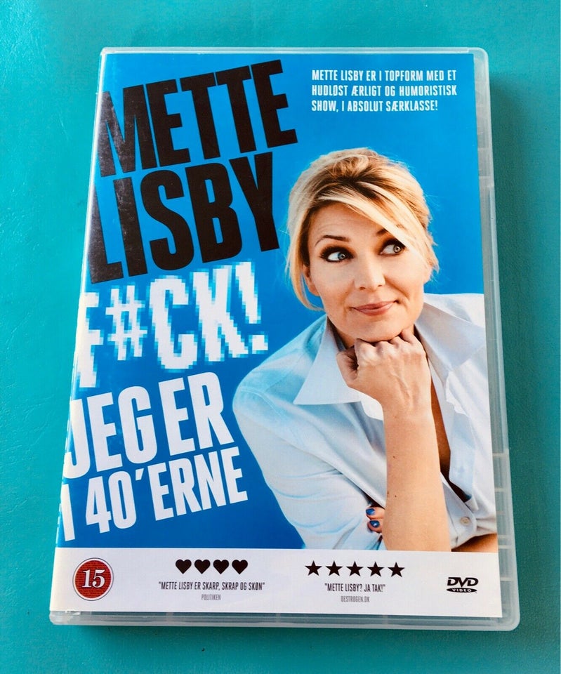 Mette Lisby: Fuck jeg er i 40’erne, DVD, stand-up