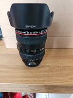 Zoomobjektiv, Canon, EF 24-105mm F4 L IS USM