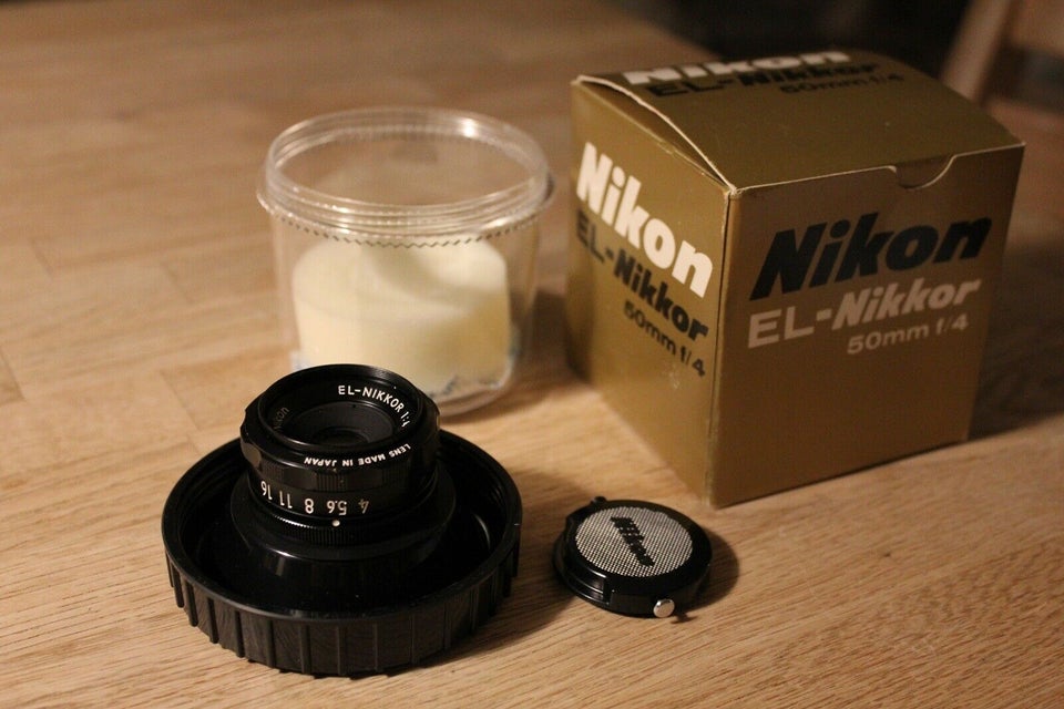 Forstørrelses linse, Nikon, EL nikkor