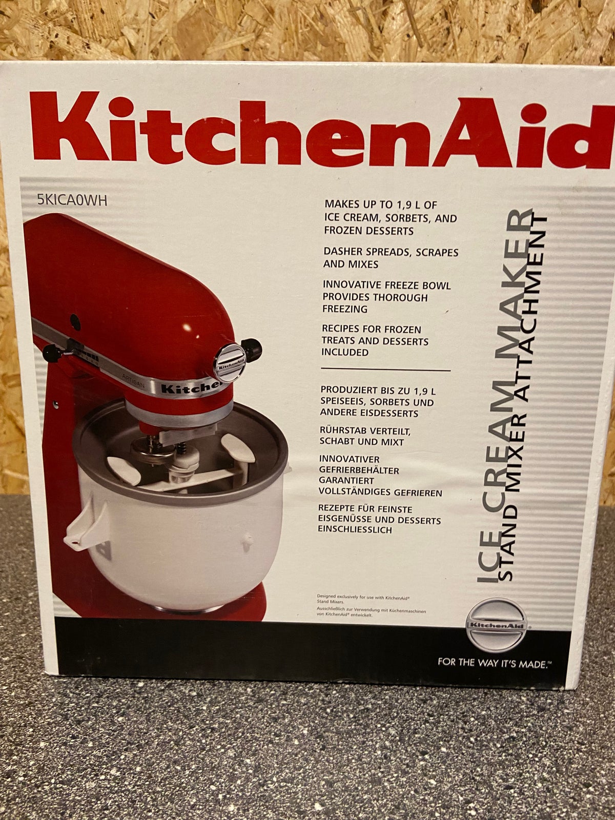 Kitchenaid 5kicaowh on sale