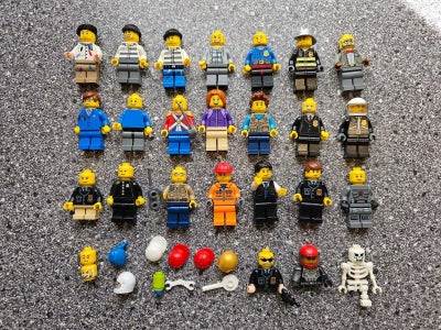 Lego andet, Lego minifigures blandet, Sælger her en masse Lego figurer fra forskellige årgange. Alle