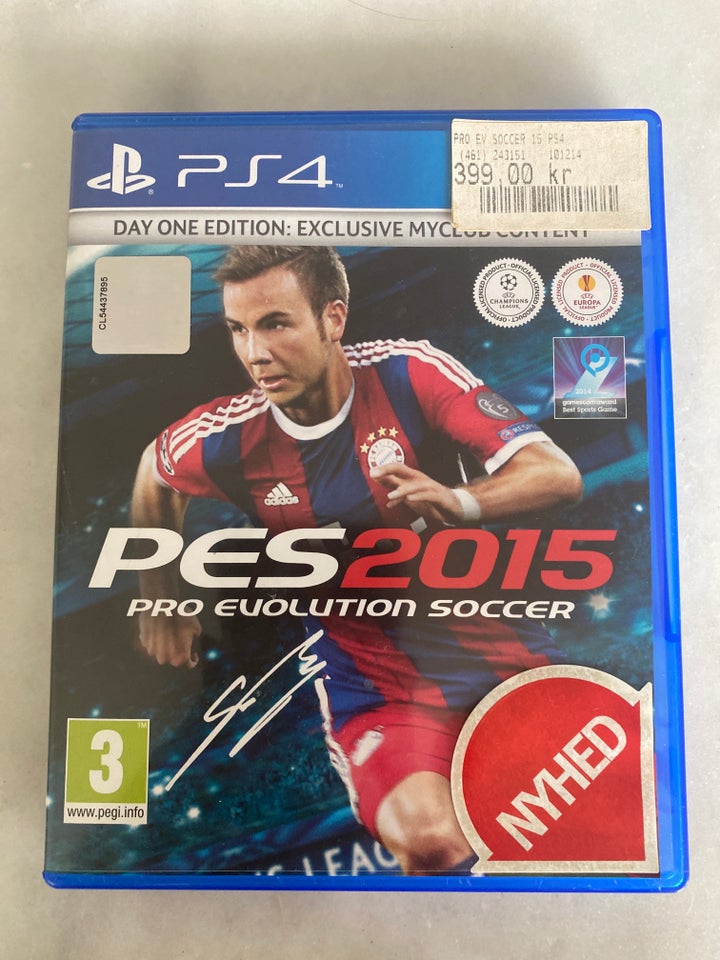 PES2015, PS4