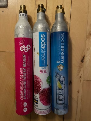 Kulsyrepatron. Sodastream patron, Sodastream, Samme system. Bare forskellig mærkat
Passer til Sodast