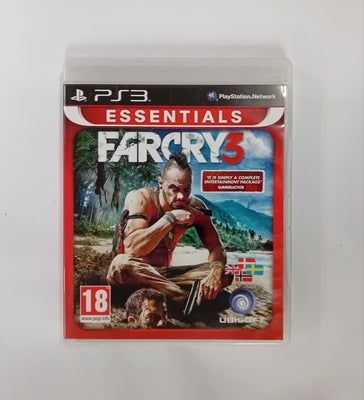 Farcry 3, PS3, action, Komplet og I god stand