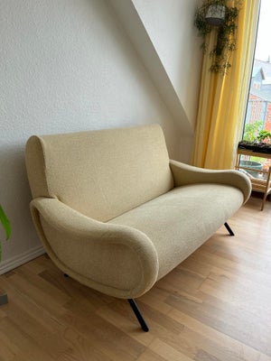 Sofa, stof, 2 pers. , Cassina, Lady Sofa 

Flot two seater sofa af designeren Marco Zanuso for Cassi