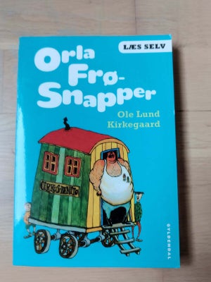 Læs selv. Orla Frøsnapper, Ole Lund Kirkegaard, Læs selv-bog.

Brugt, men god.
Skal afhentes i Ejby,