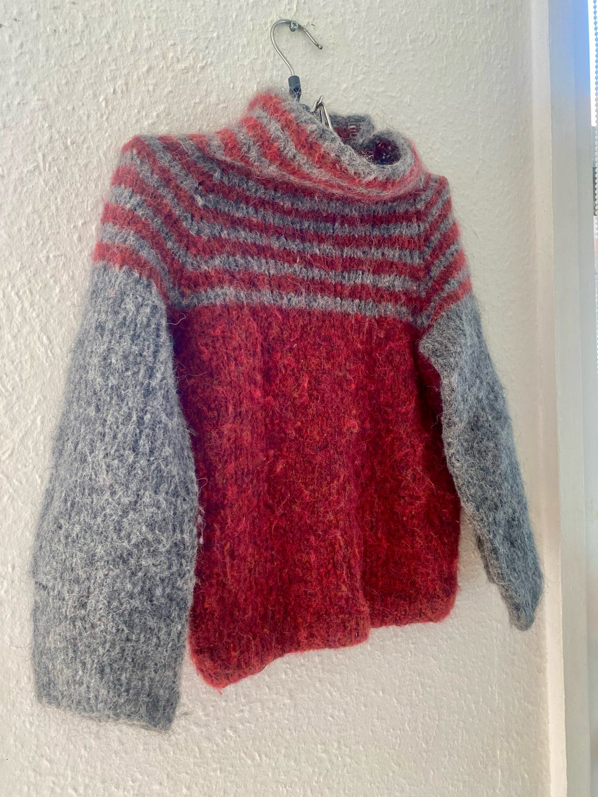 Sweater, Uld, Mormor strik