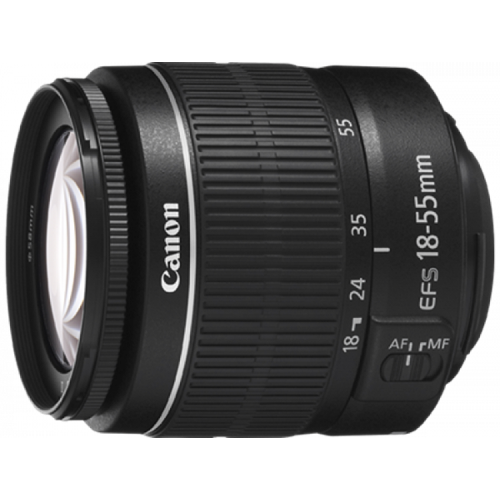 Zoomobjektiv m. macrofunktion, Canon, EF-S 18-55mm