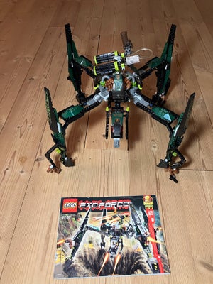 Lego Exo-Force, 7707, Striking Venom
Klodser og manual.
Mangler gule rist klodser på ben, se sidste 