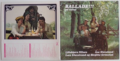 LP, Birgitte Grimstad, Lars Klevstrand m.fl., BALLADE!!! På Turné [Live], Folk, "Ballade" var navnet