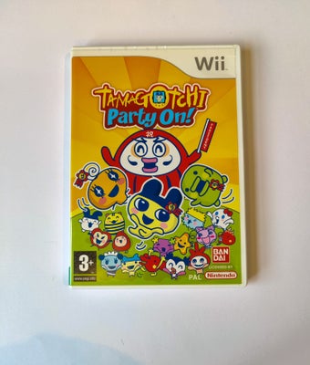 Tamagotchi Party On, Nintendo Wii, rollespil, Sælger min

Tamagotchi Party On
Med Manuel. 

 i god s