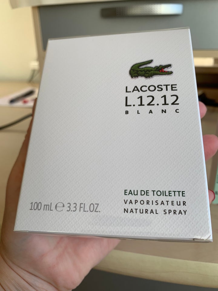 Herreparfume, Lacoste L.12.12 Blanc EDT for Men! NY!,