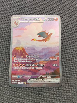 Andre samleobjekter, Pokemon Charizard ex, Sælger dette Charizard ex kort.