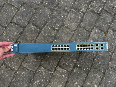 Switch, Cisco Catalyst 3560G PoE-24, God, Jeg bor i Hundige/Greve og arbejder i Hillerød. - Kan afta