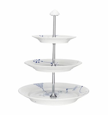 Porcelæn, Etager / kagestander, Royal Copenhagen etager / kagestanden i mega mussel. Brugt meget beg