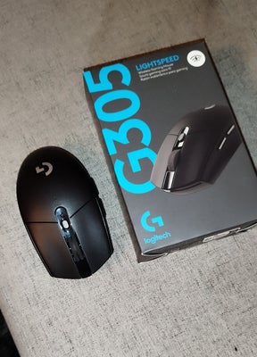 Mus, trådløs, Logitech, G305, Perfekt, Meget meget lidt brugt. Som spritny 
Brugt måske tilsammen 10