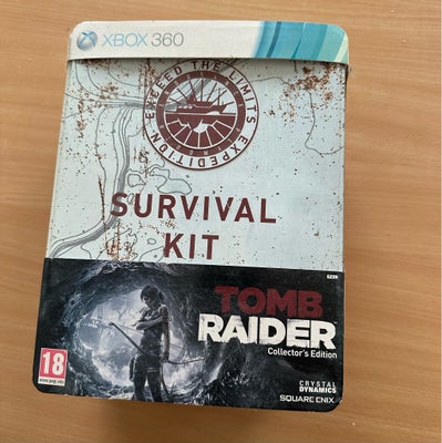 Tomb Raider collectors edition , Xbox 360, adventure, Tomb raider collectors edition til xbox 360, I