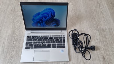 HP EliteBook 840 G5, 3,0 GHz, 16 GB ram, 256 GB harddisk, Perfekt, 

Fin 14" bærbar PC fra HP's erhv