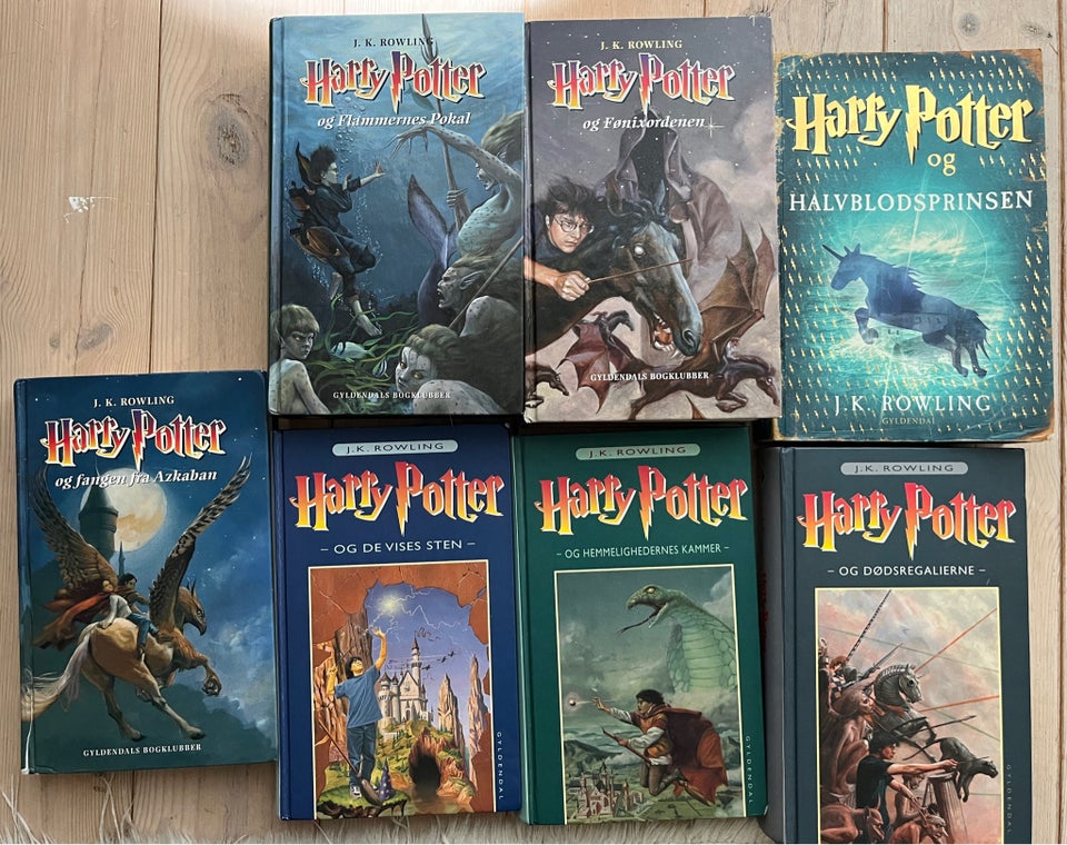 Harry Potter 1-7, J. K. Rowling