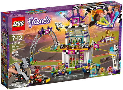 Lego Friends, 41352, Den store racerløbsdag
Ny uåbnet
Kan sendes eller hentes efter aftale