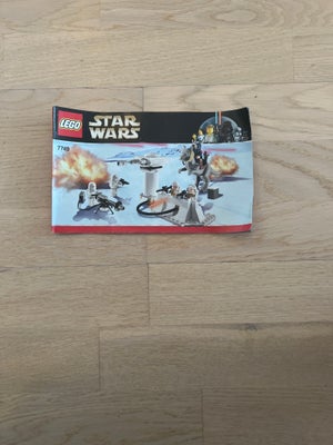 Lego Star Wars, 7749 Echo Base, Fint Lego sæt. Alle dele og figurer er der. Instuktionsbogen er også