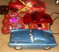 Cars biler bil rød blå, Legetøjsbiler