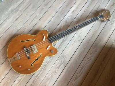 Halvakustisk bas, andet mærke VINTAGE GRETSCH  , COUNTRY GENT’, VINTAGE !  GRETSCH Bass, Country Gen