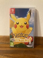 Pokemon let´s go Pikachu, Nintendo Switch, adventure