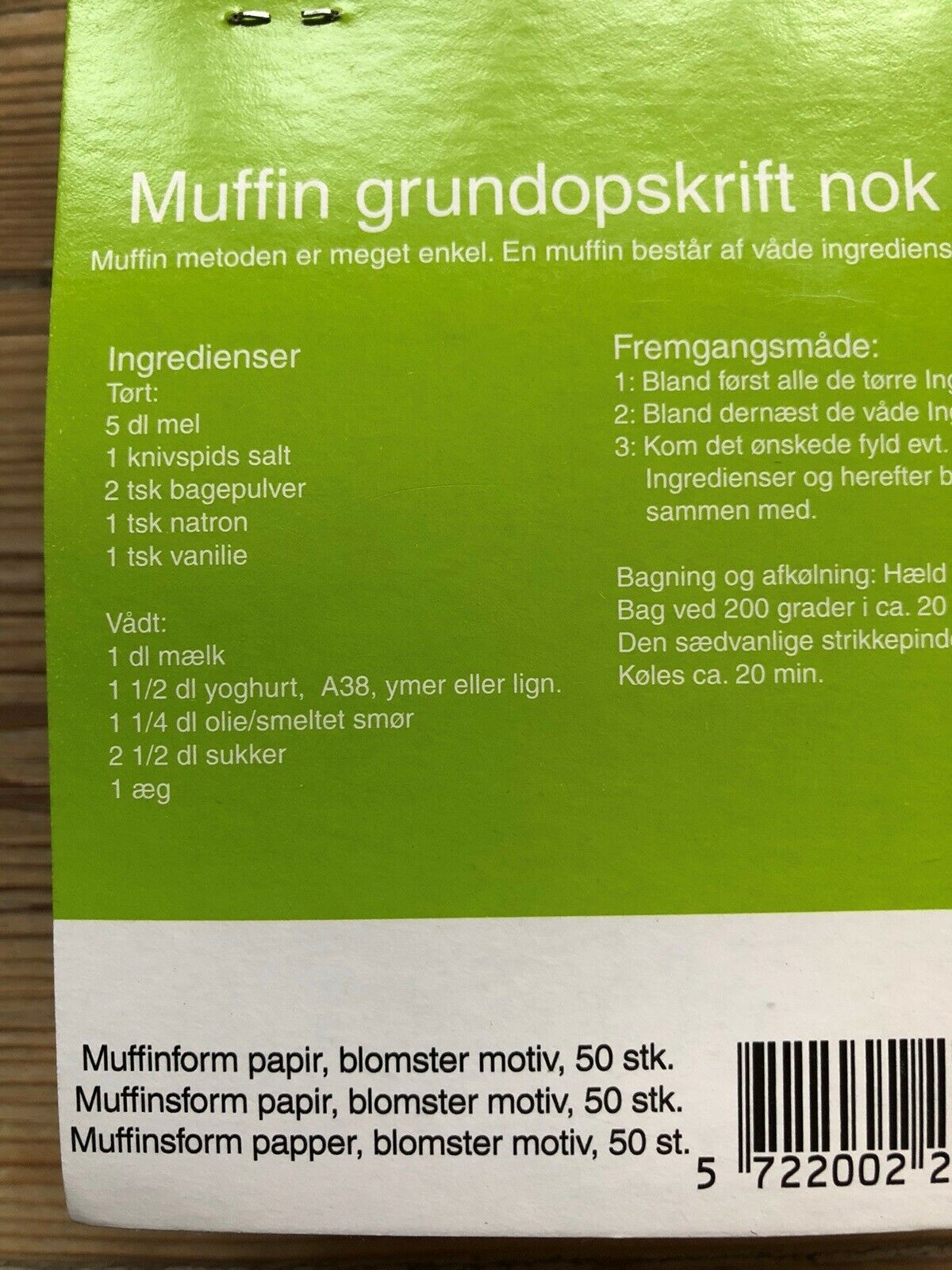 Muffin papirforme
