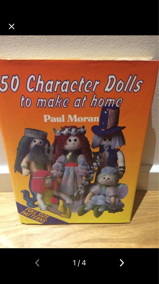 Andet, Hobbybog 50 character Dolls to make at home