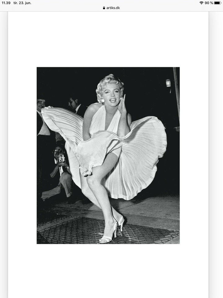 imperium Anvendelse Perth Blackborough Plakat, ?, motiv: Marilyn Monroe – dba.dk – Køb og Salg af Nyt og Brugt