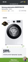 Samsung vaskemaskine, WW95TA047AE, frontbetjent