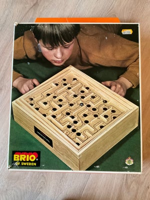 Labyrint BRIO, andet spil, Komplet, meget velholdt spil. Fast pris 