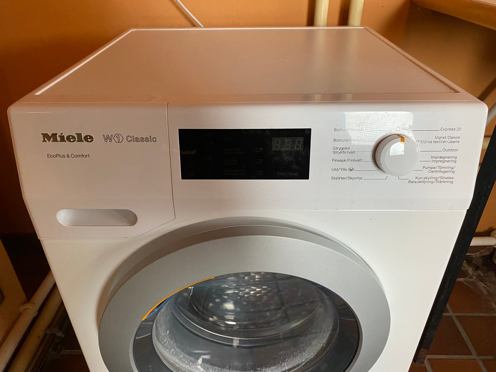 Miele vaskemaskine, WDD030, vaske/tørremaskine