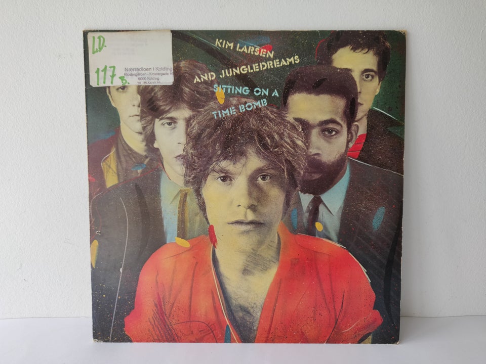 LP, KIM LARSEN AND JUNGLEDREAMS, SITTING ON A TIME BOMB