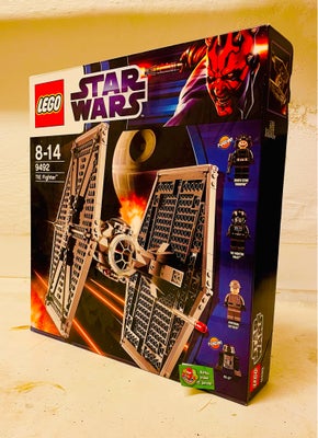 Lego Star Wars, 9492, Komplet Tie Fighter med alle dele, samtlige figurer, vejledning og flot velhol