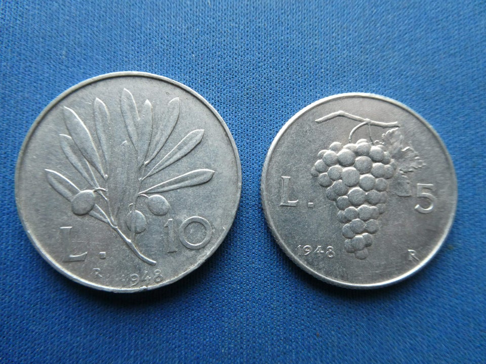 Vesteuropa, mønter