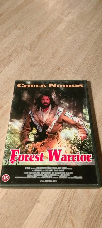 Forest Warrior (Vildmanden), instruktør Aaron Norris, DVD