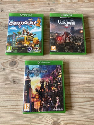 Halo wars 2, Xbox One, 3 fede spil til Xbox One

Overcooked! 2
Halo wars 2
Kingdom Hearts 3

Alle me